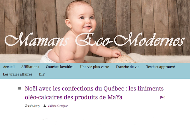 Maman eco-modernes